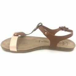 Amoa sandales SANARY Marron/Rose -Amoa Soldes Magasin 15676116 500 C