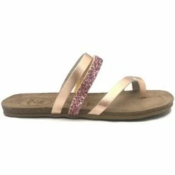 Amoa sandales LORGUES Rose/Glit