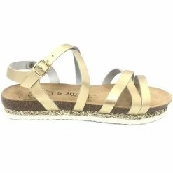Amoa sandales MIMOSAS Or