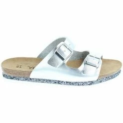 Amoa Sandales BORGOGNA GLITTER à enfiler