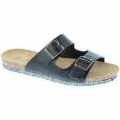 Amoa Sandales BORGOGNA GLITTER à enfiler