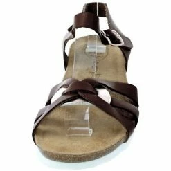 Amoa Sandales PRADET à boucles -Amoa Soldes Magasin 18453877 500 D