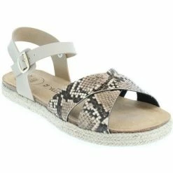 Amoa Sandales ESCOLIVES à boucles