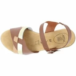 Amoa Sandales LUSSAN à boucles -Amoa Soldes Magasin 18493704 500 E