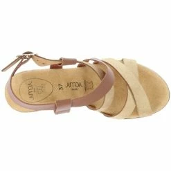 Amoa Sandales MANDUEL à boucles -Amoa Soldes Magasin 18493705 500 E