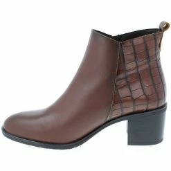 Amoa Bottines CHENEY Zip -Amoa Soldes Magasin 18596478 500 C