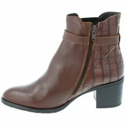 Amoa Bottines COURGIS Zip -Amoa Soldes Magasin 18813660 500 C
