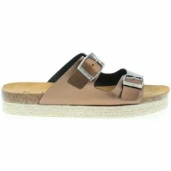 Amoa Sandales BORGOGNA CORDE à enfiler